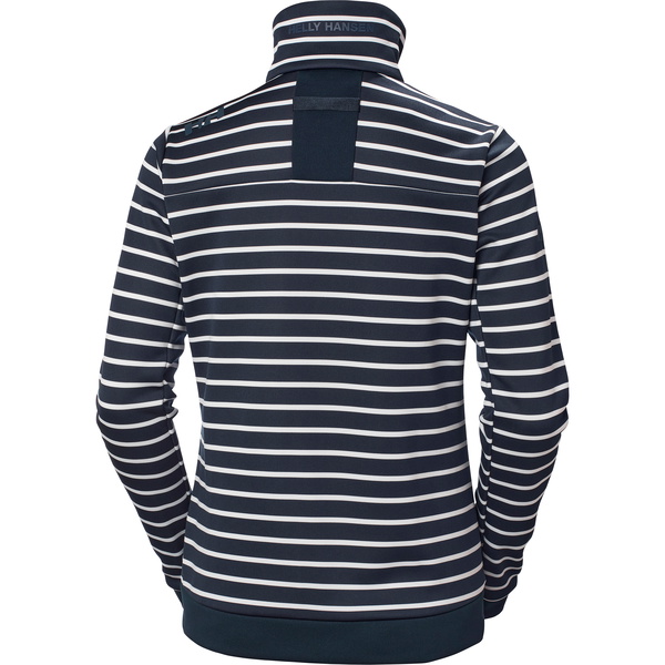 2025 Helly Hansen Womens Crew Fleece Jacket 30357 - Navy Stripe